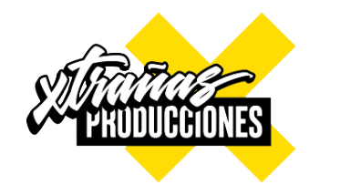 logotipo patrocinador xtrañas producciones